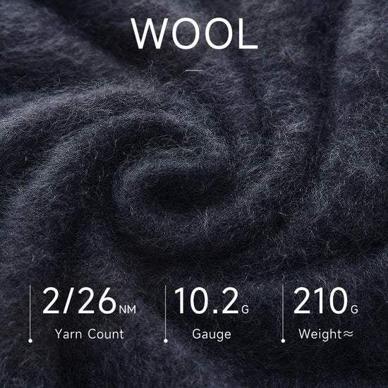 COMOBOCA Women's Wool Seamless Brushed Knit Sweater