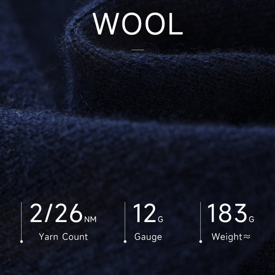 COMOBOCA 100% Wool Kids' Christmas Tree Round Neck Sweater