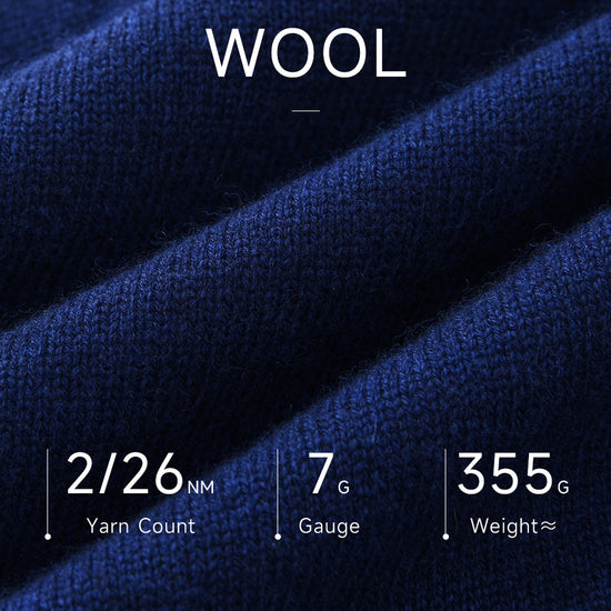 COMOBOCA 100% Wool Women's Fair Isle Inspired Button Down Cardigan