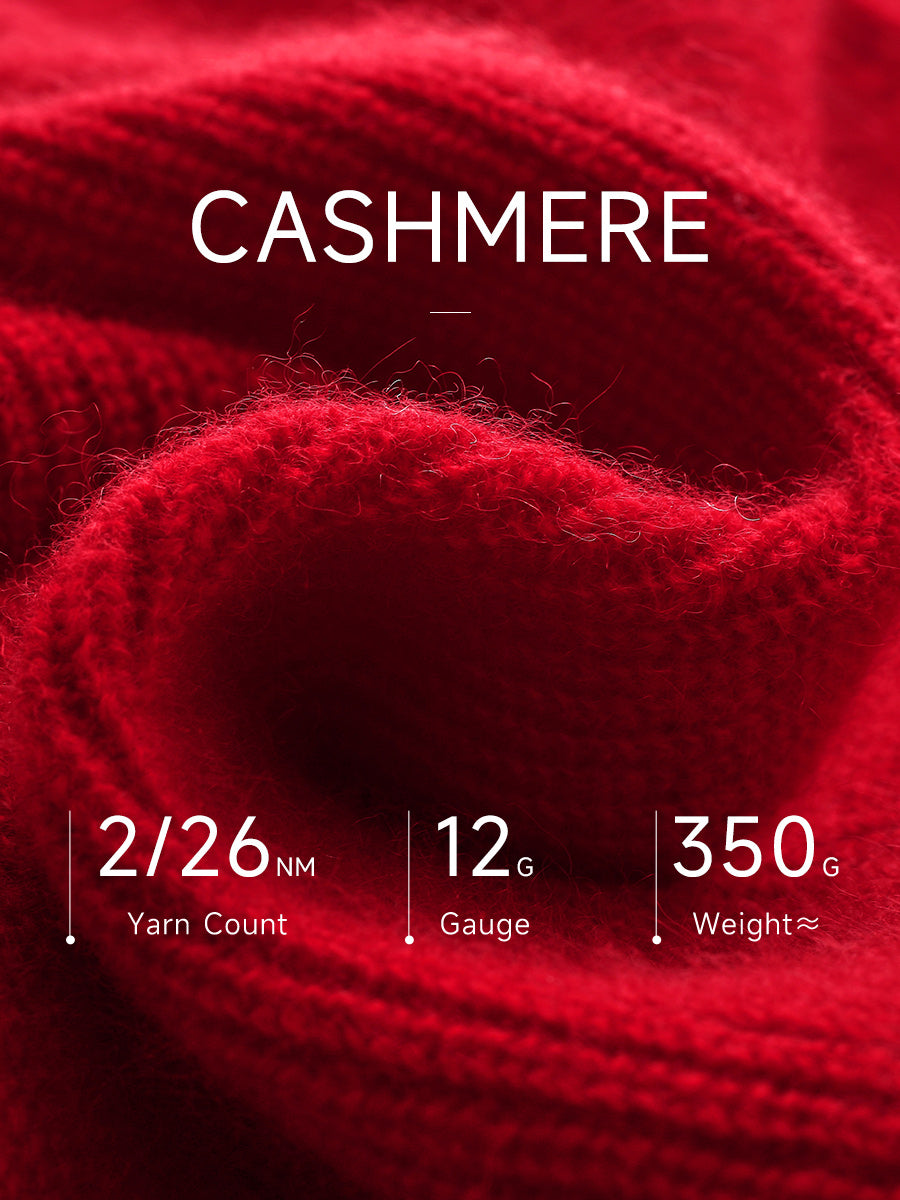 COMOBOCA 100% Cashmere Women's Button Up Knit Hoodie