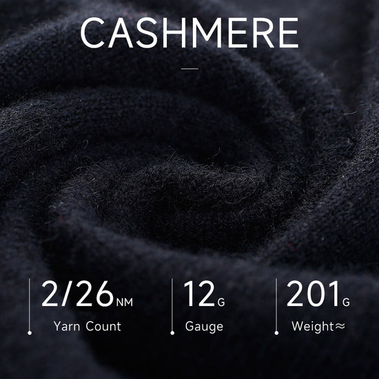 COMOBOCA 100% Cashmere Women's Knit Sweater with Colorful Cuffs