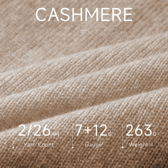 COMOBOCA 100% Cashmere Women's Mock Neck Knit Sweater