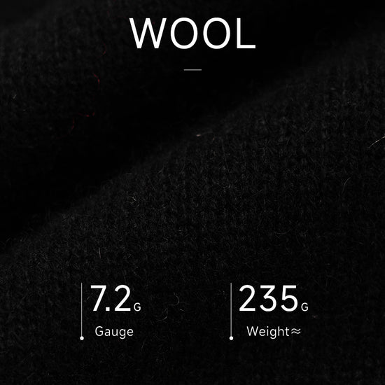 COMOBOCA 100% Wool Women's All-Match Mock Neck Sweater