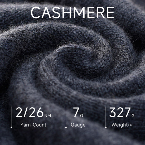 COMOBOCA 100% Cashmere Women's Cable Knit Color Block Sweater