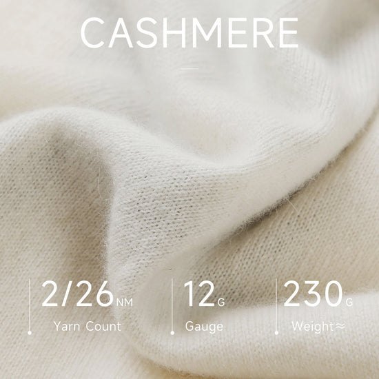 COMOBOCA 100% Cashmere Women's Floral Knit Sweater