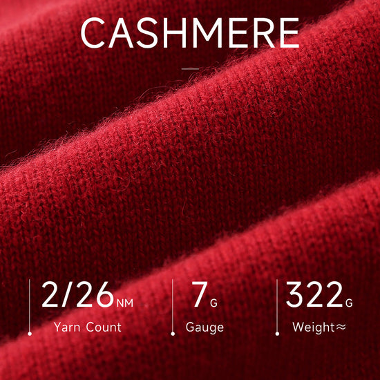 COMOBOCA 100% Cashmere Women's Cozy Reindeer Fair Isle Knit Sweater