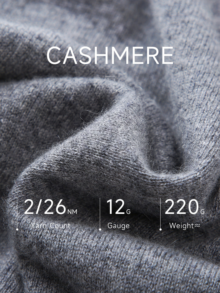 COMOBOCA 100% Cashmere Women's Argyle Pattern Button-Up Cardigan