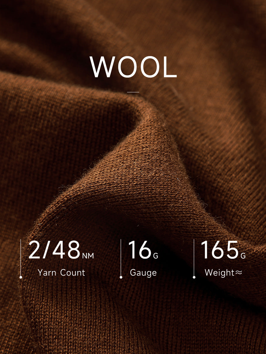 COMOBOCA 100% Wool Worsted Women's Elegant Sweater