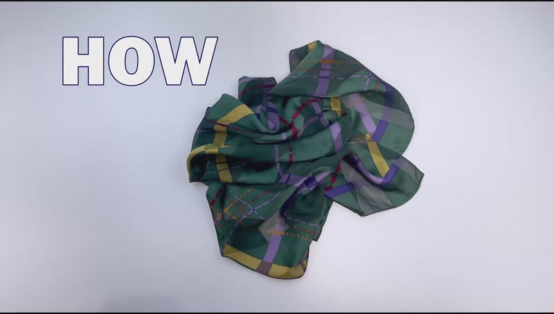 The video shows how to hand wash silk from COMOBOCA